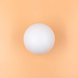 10 Adet-Strafor Köpük Top(12 cm) - İTHAL