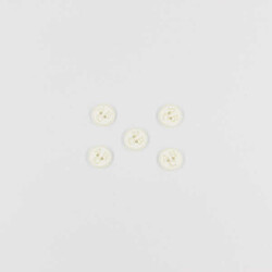 ABC Baskılı Bebe Düğme(5 Ad.)-Krem-No:1 - PUKKA