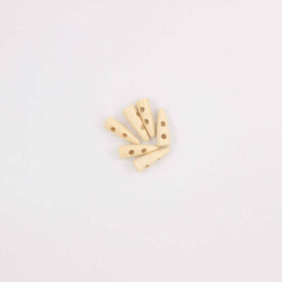 Ahşap Fildişi Çoban Düğme(6 Ad.)-30mm-No:5 - 1