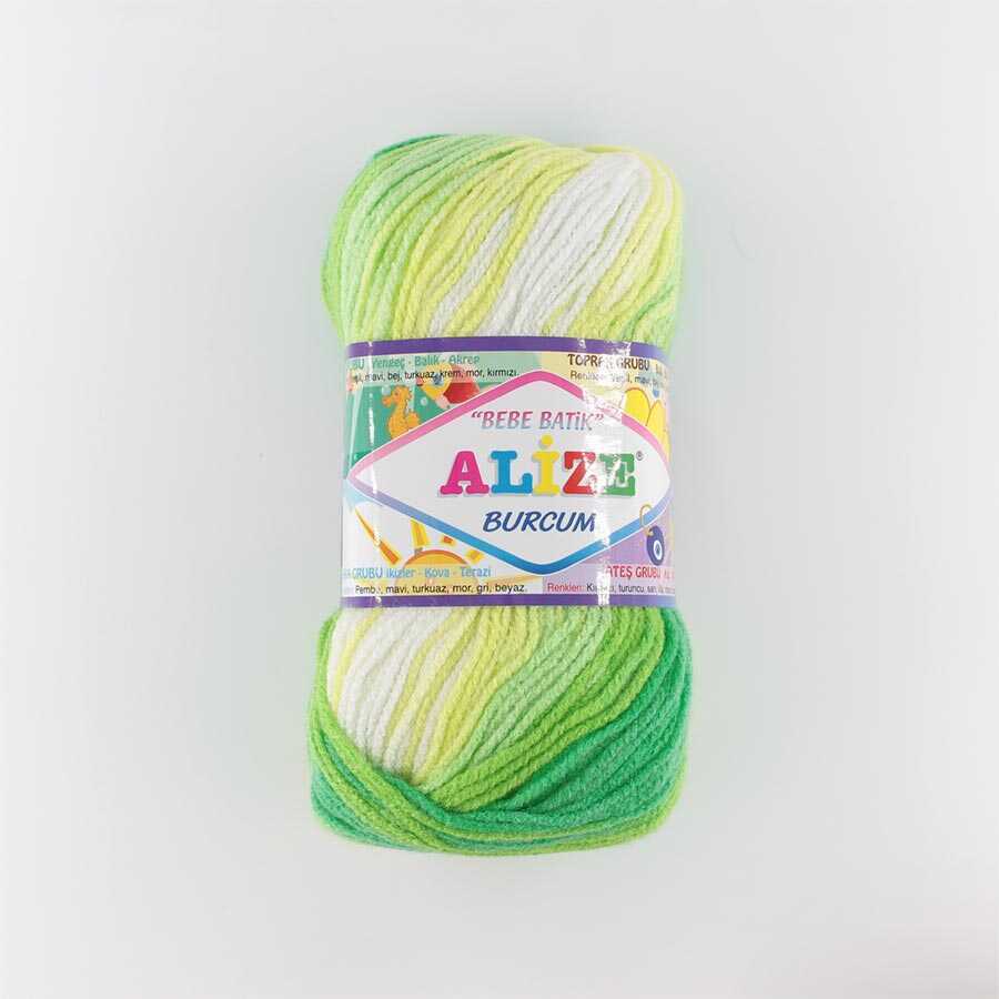 Gomitolo Di Lana Alize Burcum Batik – 100g, 210m, Colore 3368, Poliacrilico