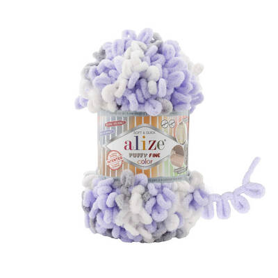 Alize Puffy Fıne Color 6372 - 1