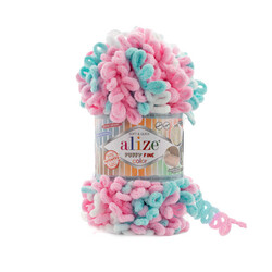 Alize Puffy Fıne Color 6377 - Alize