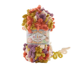 Alize Puffy Fıne Color 6519 - ALİZE