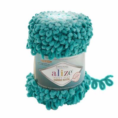 Alize Puffy Fıne Ombre Batik 7246 - 1