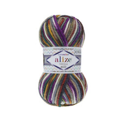 ALİZE SUPERLANA MAXI MULTICOLOR 52147 - ALİZE