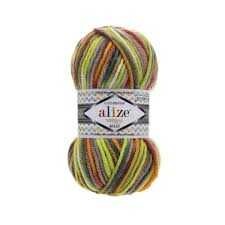 ALİZE SUPERLANA MAXI MULTICOLOR 52149 - ALİZE