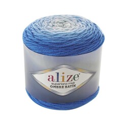Alize Superlana Mıdı Ombre Batik 7271 - ALİZE