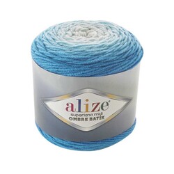 Alize Superlana Mıdı Ombre Batik 7275 - ALİZE