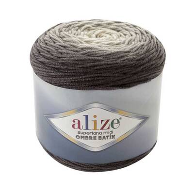 Alize Superlana Mıdı Ombre Batik 7290 - 1