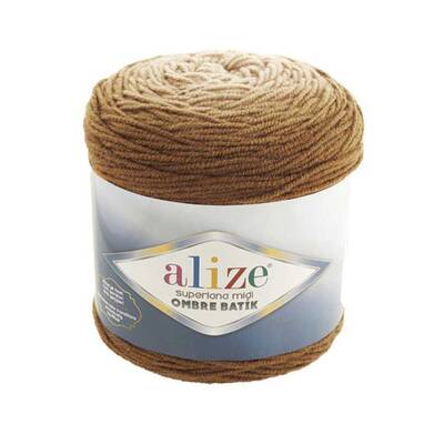 Alize Superlana Mıdı Ombre Batik 7356 - 1