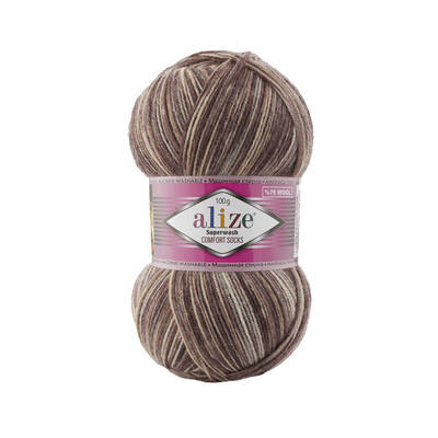 Alize Superwash Comfort Socks 7678 - 1