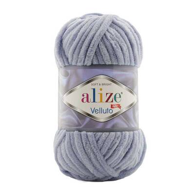 Alize Velluto 0087 Orta Gri - 1