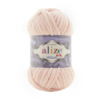 Alize Velluto 0340 Pudra Pembe - 1