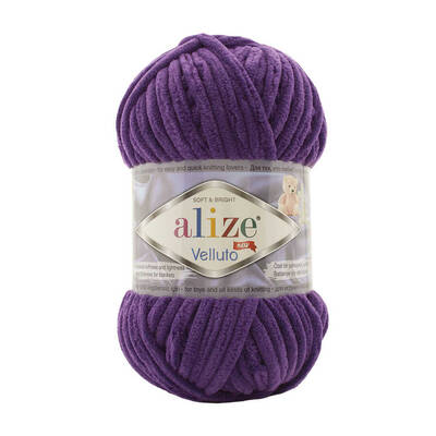 Alize Velluto 44 Mor - 1