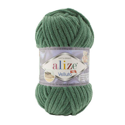 Alize Velluto 532 Çam Yeşili - 1