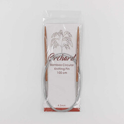 Bambu Metal Misinalı Örgü Şiş(100cm)No:4,5 - İTHAL