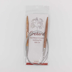 Bambu Metal Misinalı Örgü Şiş(100cm)No:8 - İTHAL