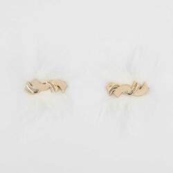 Burgulu Patik Süsü(Patik Tokası) No:12-Beyaz - PUKKA