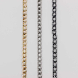 Çanta Askı Zinciri Aluminyum Bronz 120 cm (9x15x2,4) - İTHAL