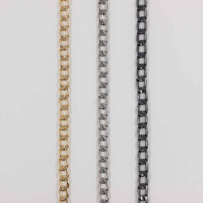 Çanta Askı Zinciri Aluminyum Gold 120 cm (9x15x2,4) - 1