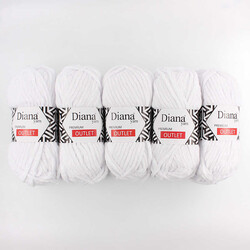 Diana Yarn Premium Outlet(5 Adet) 01 - PUKKA
