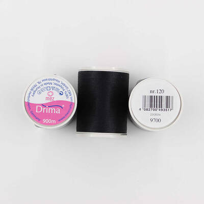 Drima Dikiş İpliği 9700 Siyah 900m - 1