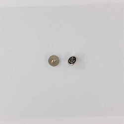 Efe Yeleği Düğmesi (Çapa-Metalik Gri) No:7 - PUKKA