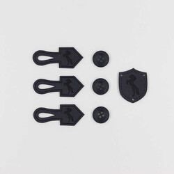 Efe Yelek Düğme Seti(At Baskılı)-Lacivert-No:2 - PUKKA