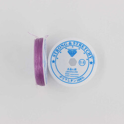 Elastik Misina 06mm-Menekşe - 1