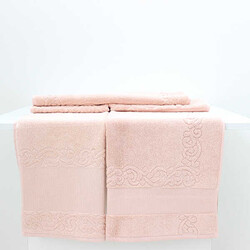 FİESTA 50X70 - 50X90 - 60X100 3'LÜ PASPAS TAKIMI/610-2 PUDRA - FİESTA