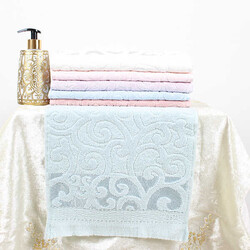 FİESTA ASLI BUKLE JAKARLI SAÇAKLI HAVLU/6 AD 30X50/885-3 - FİESTA