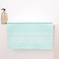 FİESTA BUKLE JAKARLI DAMLA HAVLU/1 AD./50X90/265-7/Mint - FİESTA