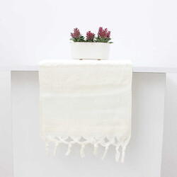 FİESTA ETAMİN JAKARLI BAĞLAMALI SAÇAKLI HAVLU/30X50/861-2 - FİESTA