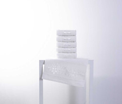 FİESTA KOKTEYL JAKARLI KADİFE HAVLU (GELİN TACI)(1 AD)/50X90/737-1 - FİESTA