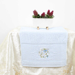 FİESTA SOFT BUKLE MAYA 3D NAKIŞLI HAVLU/6 LI KUTU/30X50/2865-3 - FİESTA