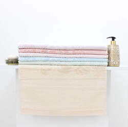 FİESTA SOFT ETAMİN BORDÜRLÜ JAKARLI HAVLU/6 LI PK./50X90/2219-3 - FİESTA