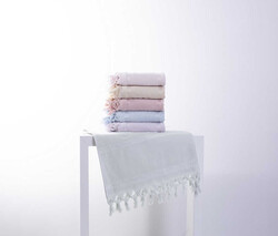 FİESTA SOFT ETAMİN KADİFE JAK. BAĞLAMALI HAVLU/50X90/2224-1 - FİESTA