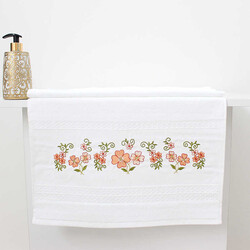 FİESTA SOFT NAKIŞLI HAVLU/1 AD./50X90/2108-1/Y.Ağzı - FİESTA
