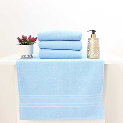 FİESTA SOFT ORİENT BUKLE BOYAMA HAVLU/50X90/2201-Mavi - FİESTA