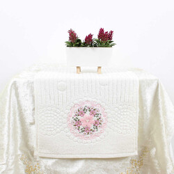 FİESTA SOFT SAMANYOLU BUKLE 3D NAKIŞLI HAVLU/6 LI KUTU/30X50/2880-2 - FİESTA