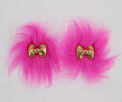 Fiyonk Patik Süsü(Patik Tokası) No:4-Fuşya - PUKKA