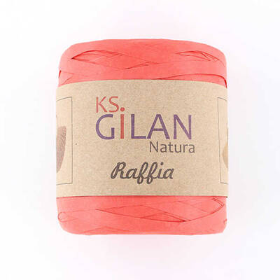 Gilan Rafya İp (250 gr.) No:4-Nar Çiçeği - 1