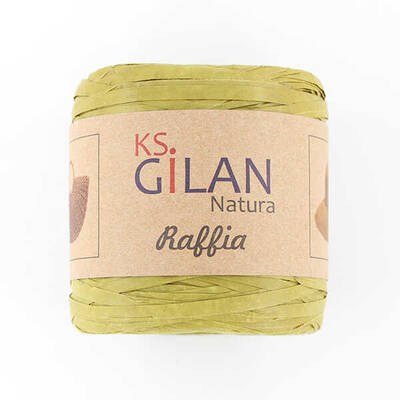 Gilan Rafya İp (250 gr.) No:5-Yeşil - 1