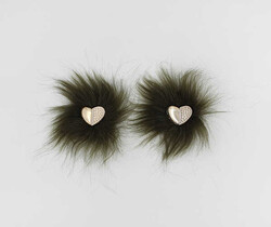 Kalpli Patik Süsü(Patik Tokası) No:10-Haki - PUKKA