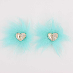 Kalpli Patik Süsü(Patik Tokası) No:2-Su Yeşili - PUKKA