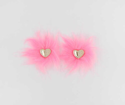 Kalpli Patik Süsü(Patik Tokası) No:3-Pembe - PUKKA