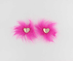 Kalpli Patik Süsü(Patik Tokası) No:4-Fuşya - PUKKA