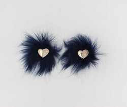 Kalpli Patik Süsü(Patik Tokası) No:8-Lacivert - PUKKA