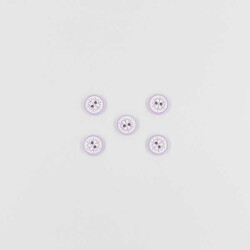 Kar Tanesi Bebe Düğme(5 Ad.)-Lila-No:5 - PUKKA