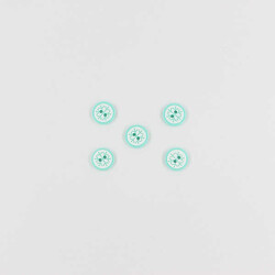 Kar Tanesi Bebe Düğme(5 Ad.)-Su Yeşili-No:6 - PUKKA